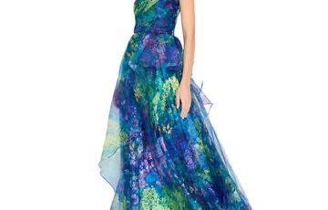 Theia Taya Organza Gown (3)
