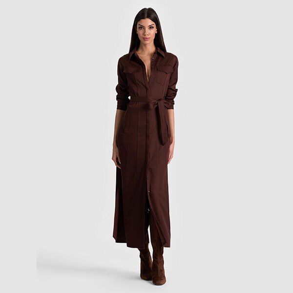 Alice Olivia Chassidy Shirt Maxi Dress (1) Alice Olivia Chassidy Shirt Maxi Dress
