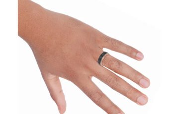 Men's Brown And Black Tungsten Band (2)