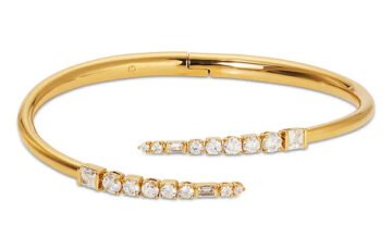 Nadri Cubic Zirconia Bypass Bangle (2)