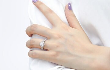 S925 Silver Zircon Jewelry Set (1)