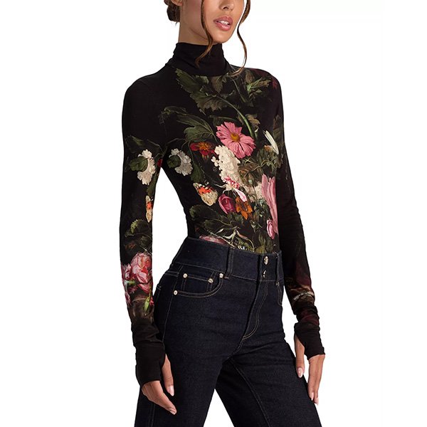 Alice And Olivia Delaina Turtleneck Top 2 Alice And Olivia Delaina Turtleneck Top - Image 2