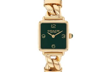 COACH Cass Watch 22mm in Green (1) COACH Cass Watch 22mm in Green (1)