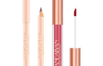 HANDAIYAN Velvet Matte Lip Liner Lip Gloss Set (9)