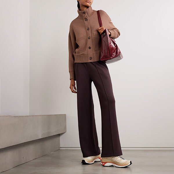 VARLEY Sabrina Stretch-Jersey Cardigan