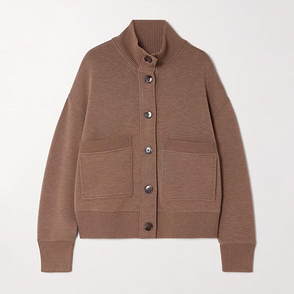 VARLEY Sabrina Stretch-Jersey Cardigan 3 VARLEY Sabrina Stretch-Jersey Cardigan - Image 3