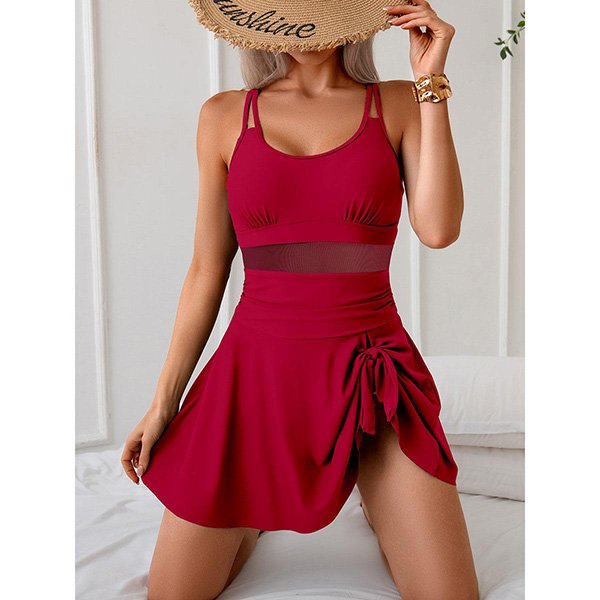 2025 One Piece Swim Dress for Women 5