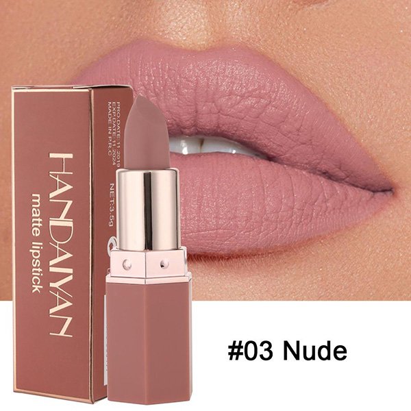Matte Lipstick Handaiyan 6 colors non-fading long lasting formula