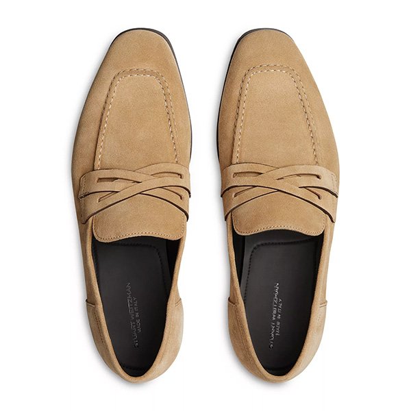 Stuart Weitzman Men's Simon Crisscross Loafers 3 Stuart Weitzman Men's Simon Crisscross Loafers - Image 3