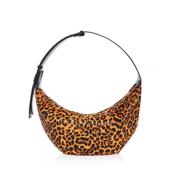 Leopard Hobo Bag - Calf Hair | AQUA