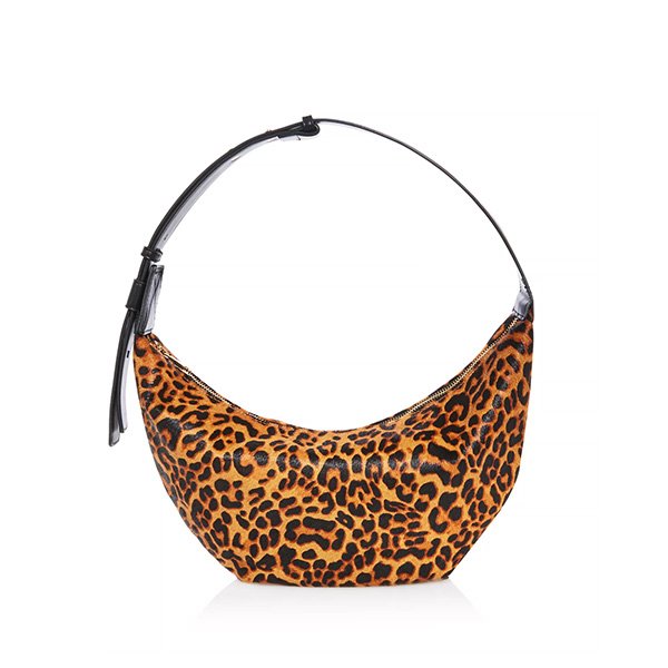 Leopard Hobo Bag - Calf Hair | AQUA