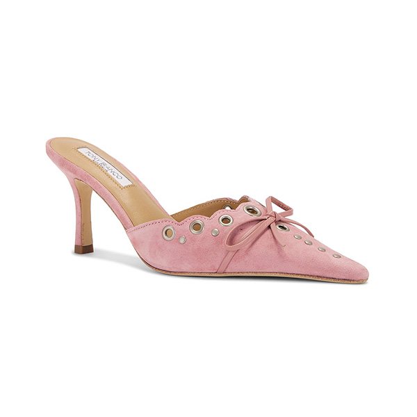Suede Mules - Shae Pointed Toe | Tony Bianco