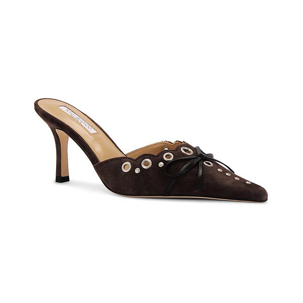 Suede Mules - Shae Pointed Toe | Tony Bianco