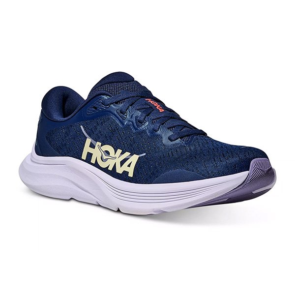 Women's Walking Sneakers HOKA Solimar 2 in Midnight Blue/Starlight Glow