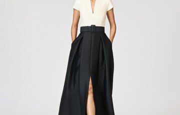 Arden Sequin And Mikado Gown (4)