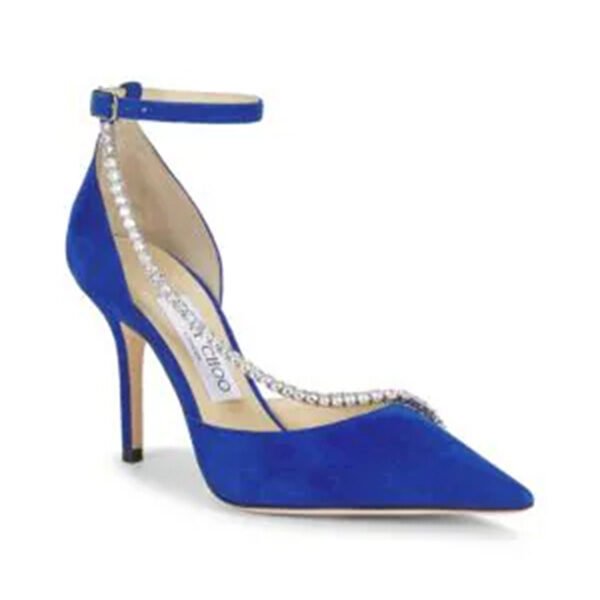 Jimmy Choo Talika 90MM Rhinestone Pumps