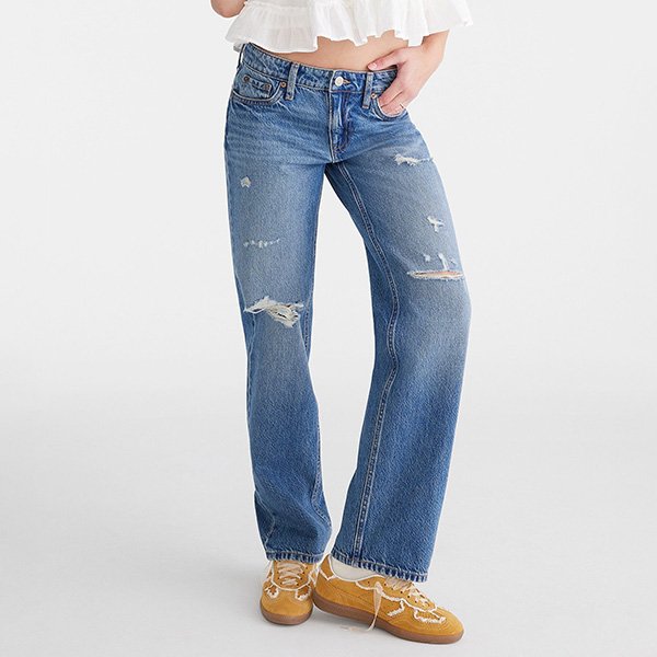 90s Baggy Low Rise Jeans 1