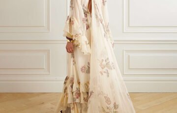 Etro Floral Silk Crepon Maxi Dress (2)