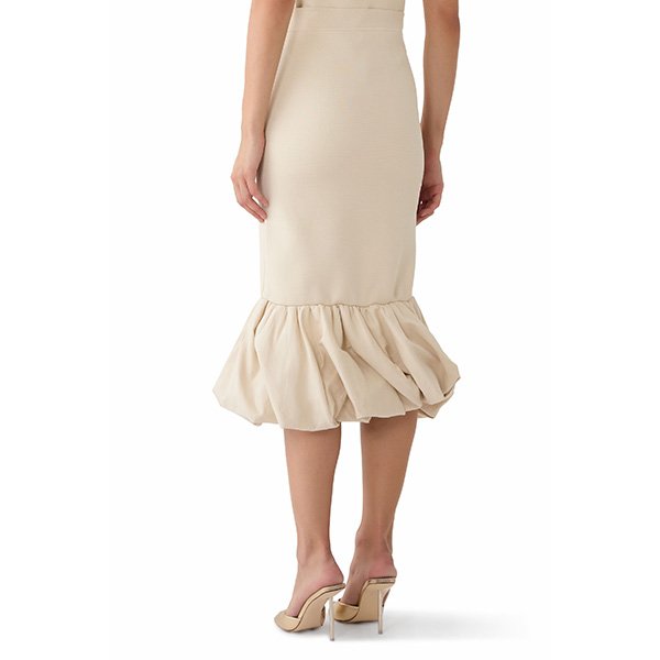 Simkhai Camille Linen Knit Midi Skirt 3