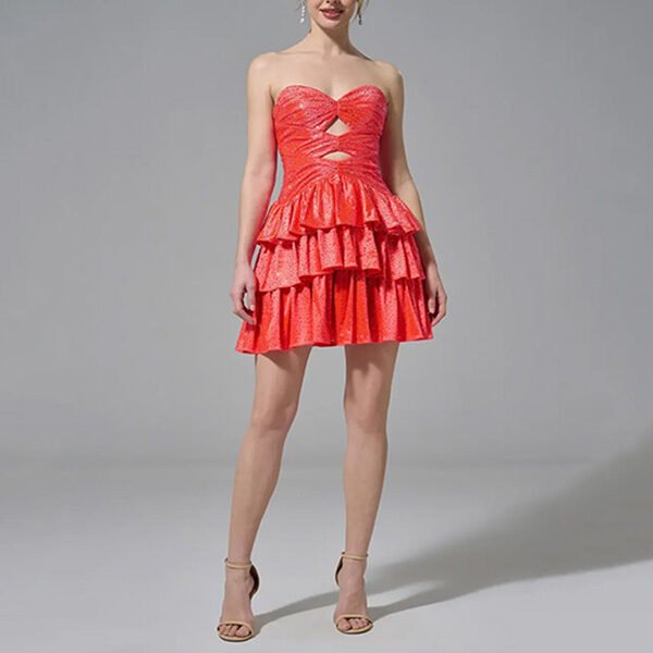 AW Irene Dress | Strapless Mini Dress