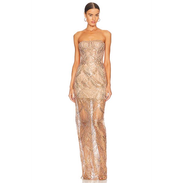 Bronx and Banco Giselle Sequin Maxi Dress 1 Bronx and Banco Giselle Sequin Maxi Dress