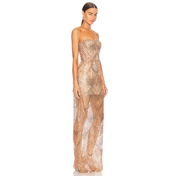 Bronx and Banco Giselle Sequin Maxi Dress 2 Bronx and Banco Giselle Sequin Maxi Dress - Image 2