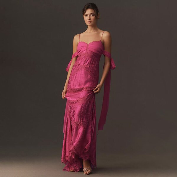 For Love And Lemons Rita Silk Gown