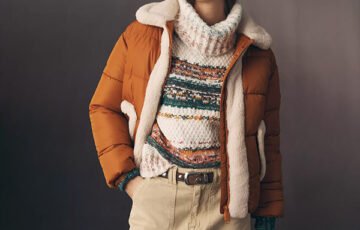 Save The Duck Faux-Shearling Puffer Jacket (3)