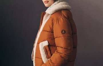 Save The Duck Faux-Shearling Puffer Jacket (4)