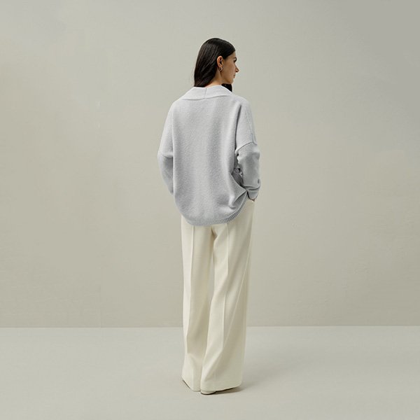 LILYSILK Silk Cashmere Wrap Cardigan - Image 3