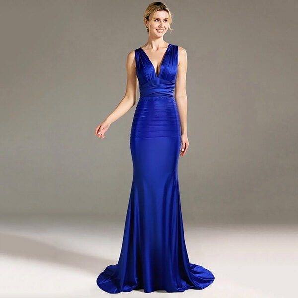 AW Daniella Dress | Sapphire Mermaid Gown