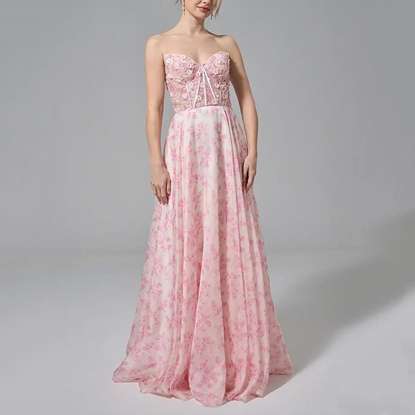 AW Yolande Gown Strapless A-Line (3)