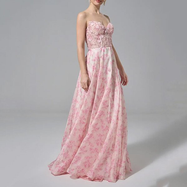 AW Yolande Gown Strapless A-Line (4)
