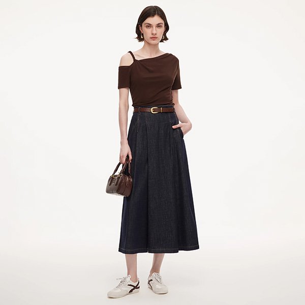 GOELIA1995 One-Shoulder Top | Tencel