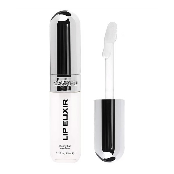 Lip gloss Sacheu Lip Glaze Elixir 3-in-1 with high-shine finish