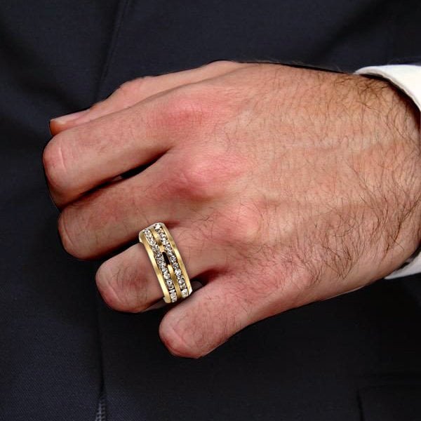 Eternity Band - Titanium Steel Gold | Italo