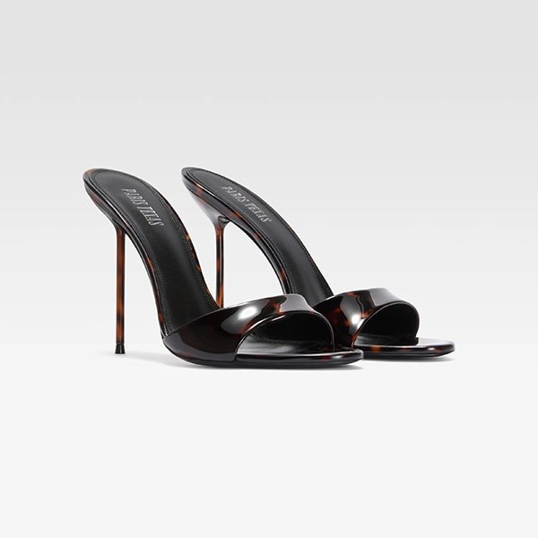 Patent Mules - Lidia 105 Stiletto | Paris Texas