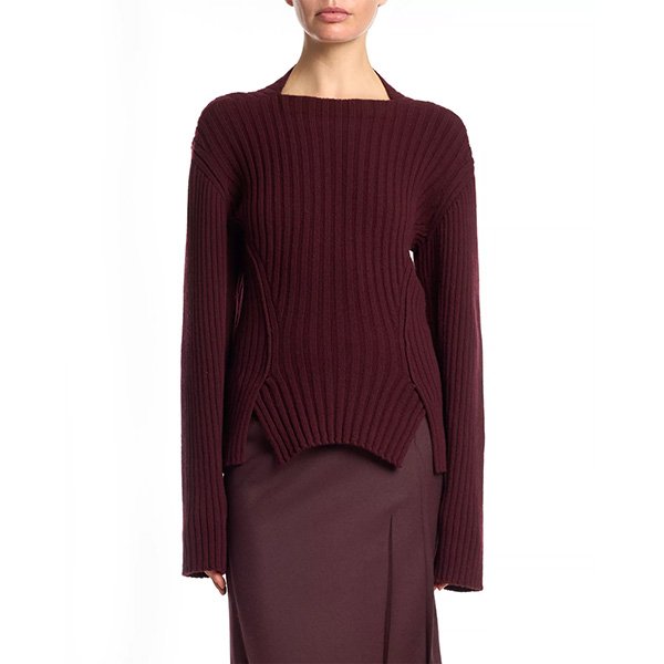 Ribbed Sweater - Merino Cashmere