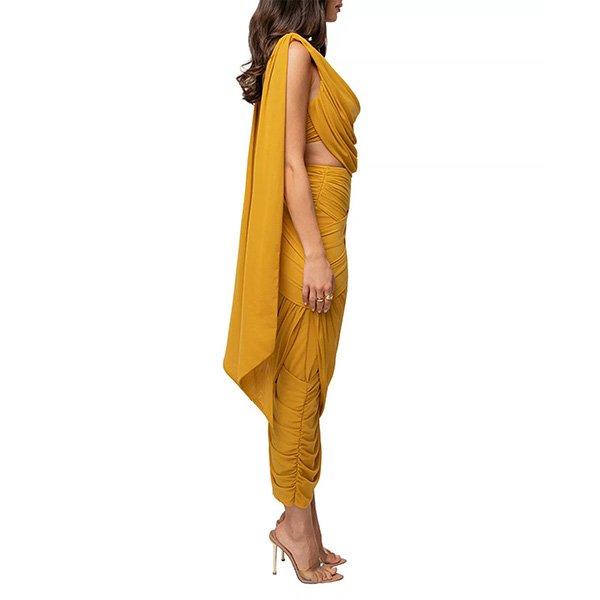 Skirt Set - Divine Drape Mesh | JLUXLABEL