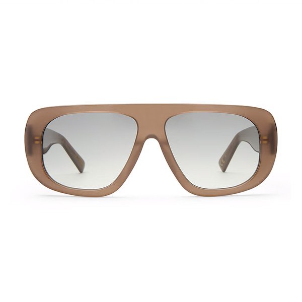 Luv Lou Dionne Sunglasses | Mushroom Charcoal