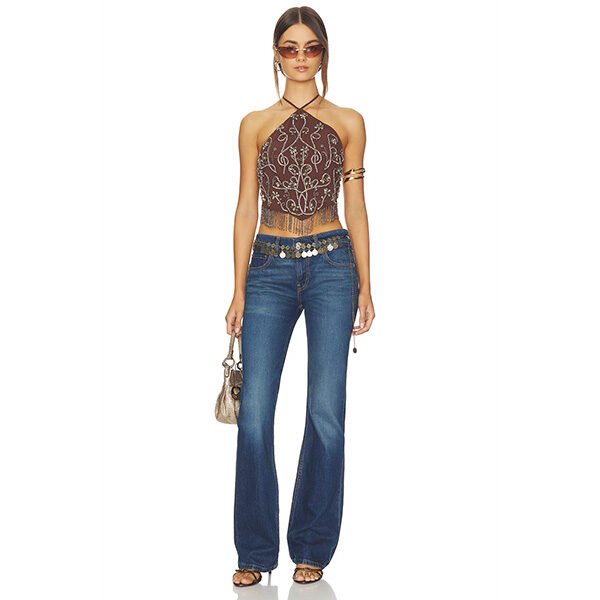 NBD Lalita Top | Brown | Party Ready