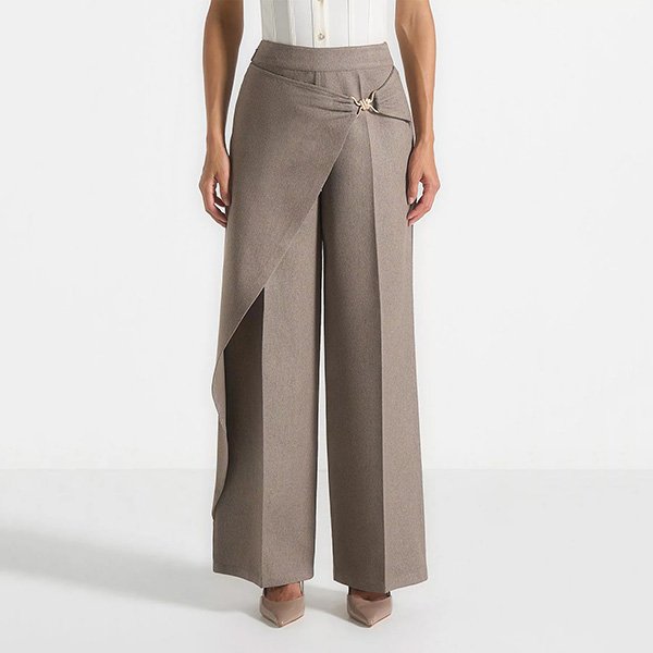 Beryl Trousers - Wrap Wide Leg | Manière De Voir