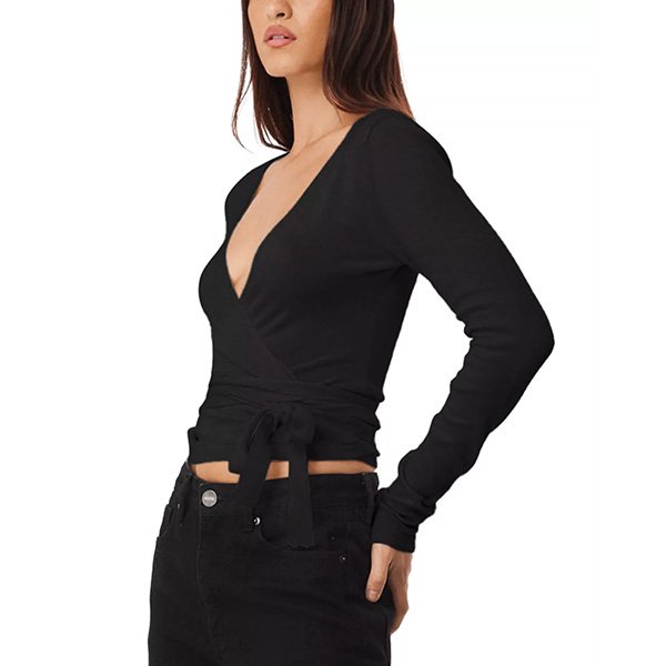 Crossover Top - Nikola Wrap | SNDYS