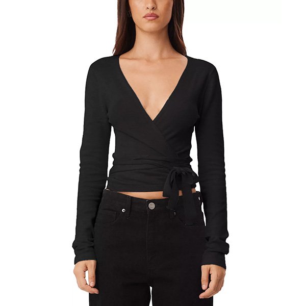 Crossover Top - Nikola Wrap | SNDYS