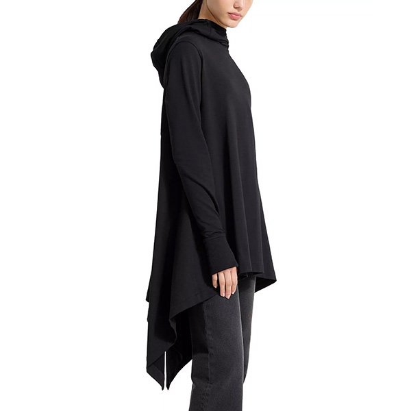 Daria Tunic - Hooded Black | Marcella