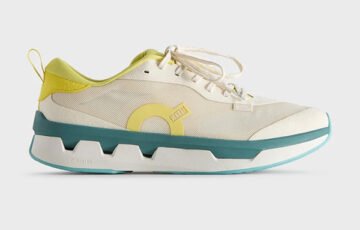 Lifestyle Shoes On K-Tech 3 Kith Ivory Storm pair display showing premium details