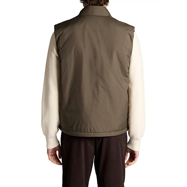 Men's Vest Vince Insulated Stand Collar Capital back view