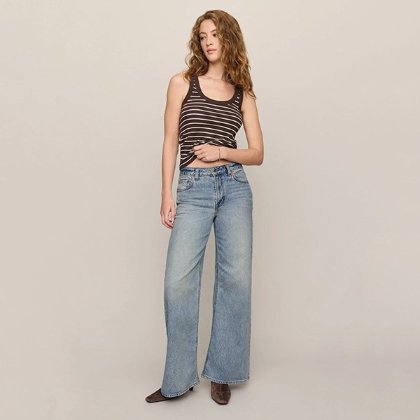 Mid Rise Jeans - The Stunner Wide Leg | Z Supply