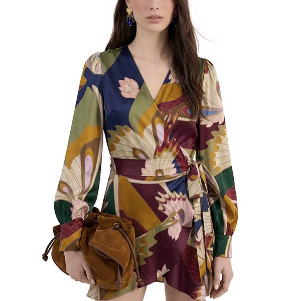 Mini Dress - Mystical Paradise Wrap | FARM Rio