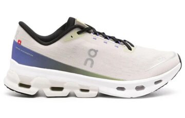 Running Shoes On Running Cloudspark Ice Grove side profile showing engineered mesh and CloudTec sole